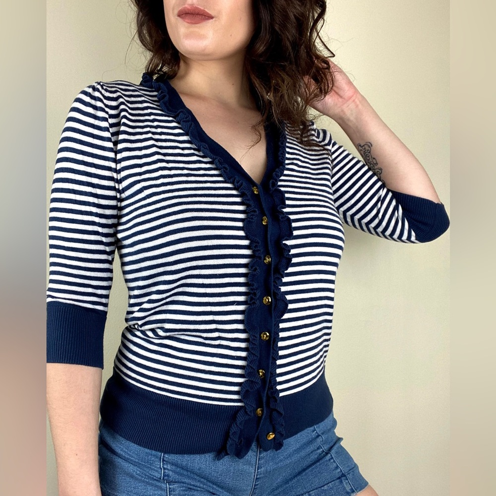 Merona Striped Cardigan